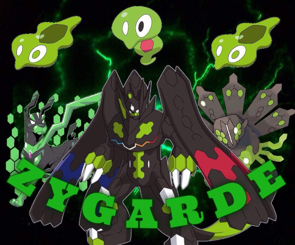 I Decided To Make Some Zygarde Artwork Since Zygarde - All The Forms Of Zygarde , HD Wallpaper & Backgrounds