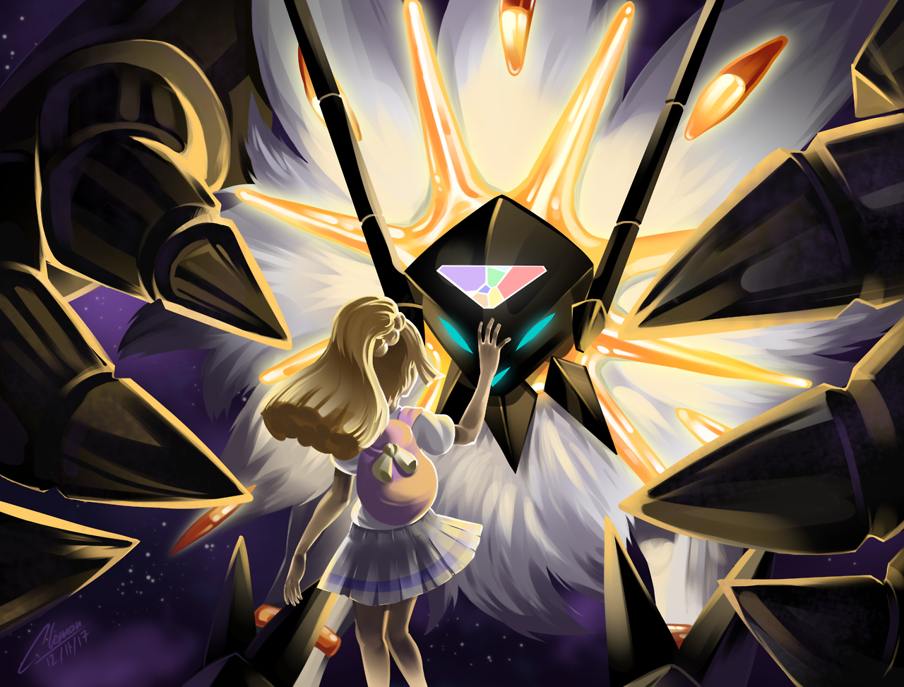 Lillie And Ultra Solgaleo Pokemon Cards, Fandoms, Video - Pokemon Lillie And Solgaleo , HD Wallpaper & Backgrounds