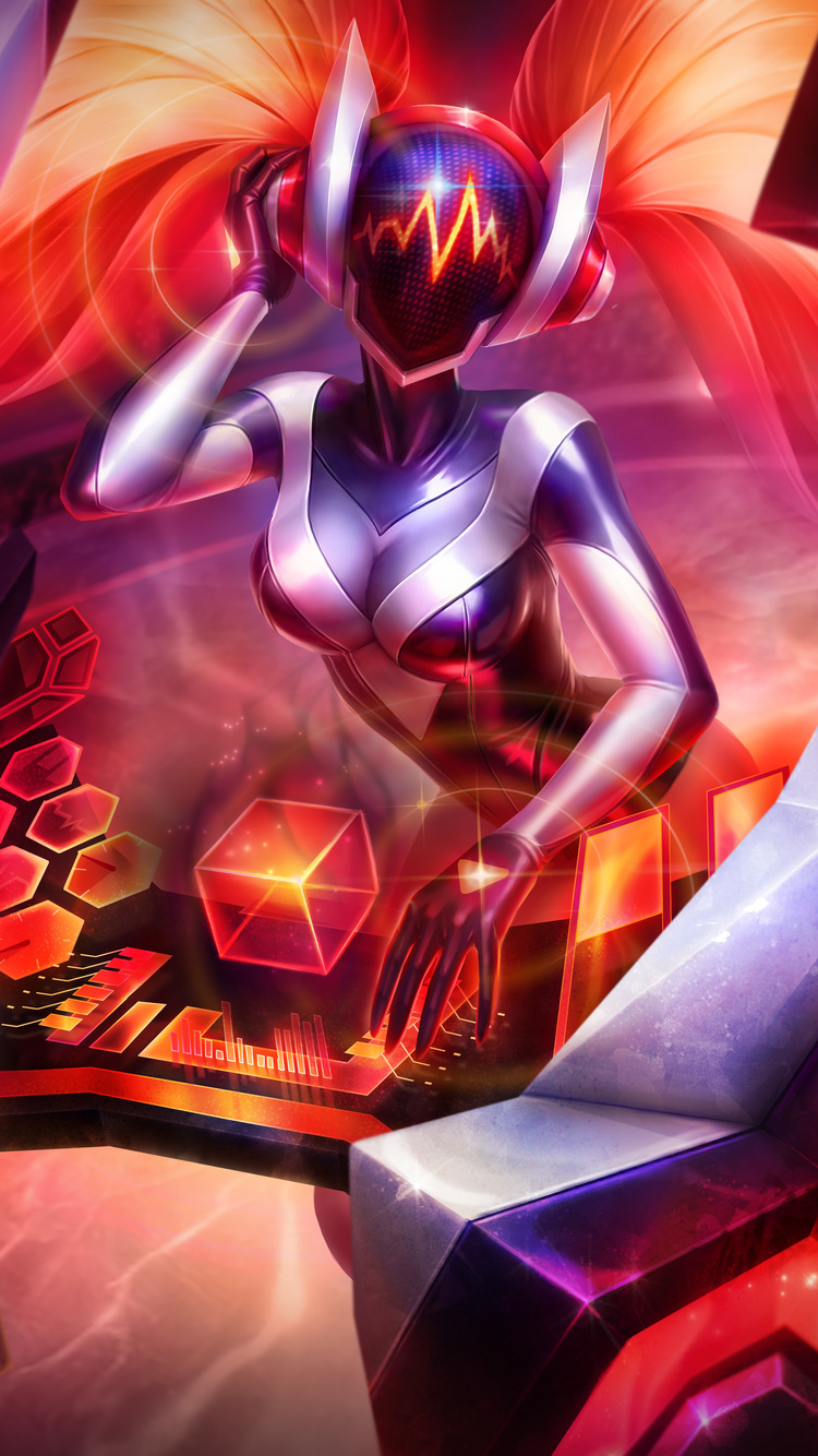 Dj Sona League Of Legends 4k - Dj Sona , HD Wallpaper & Backgrounds