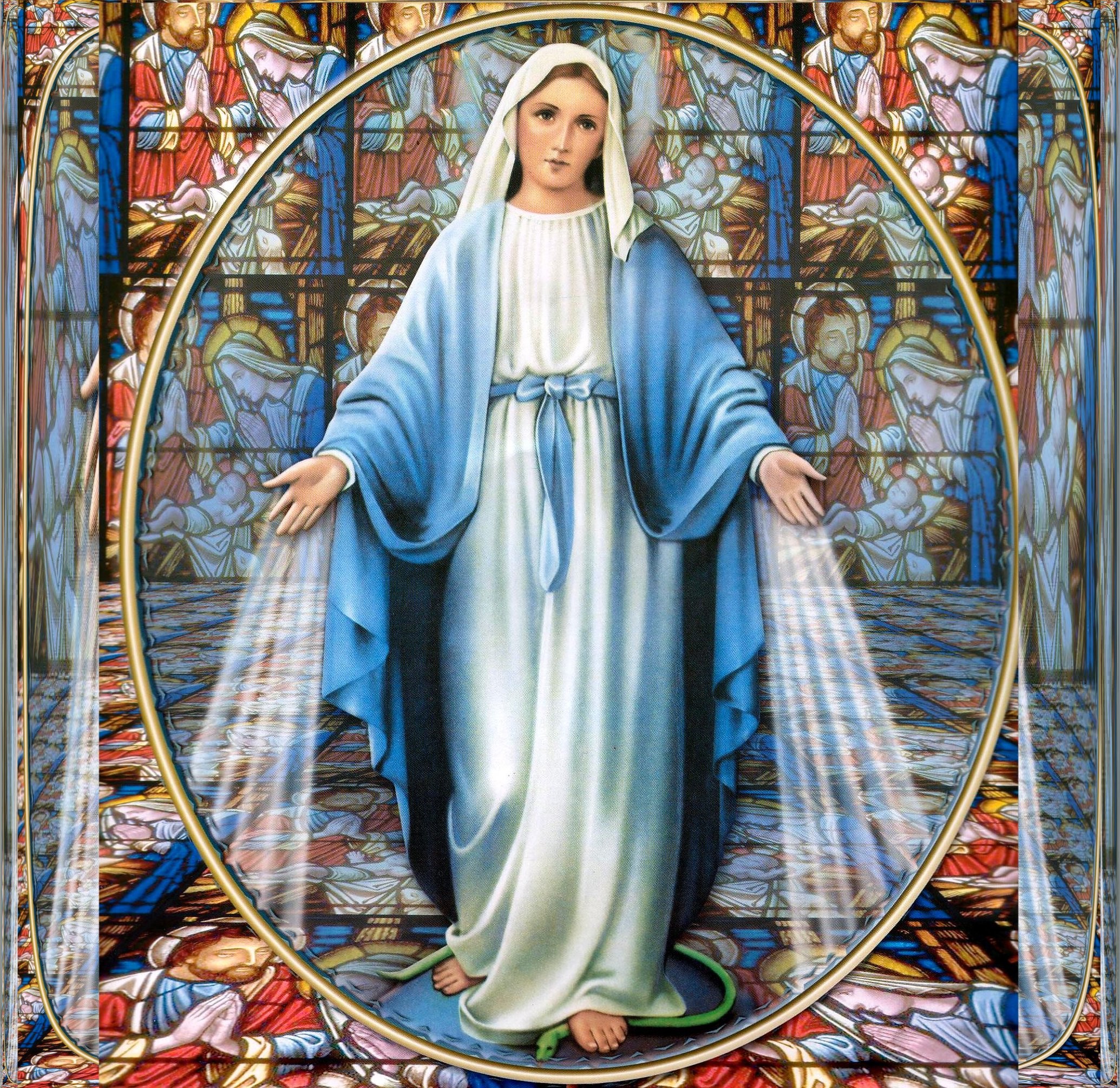 Our Sweet Mother Mary - Hail Mary , HD Wallpaper & Backgrounds