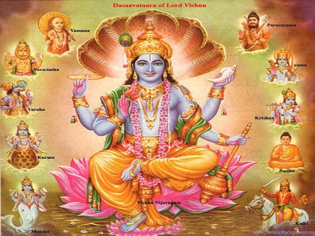 Vishnu God Wallpaper - Dashavatar Of Lord Vishnu , HD Wallpaper & Backgrounds