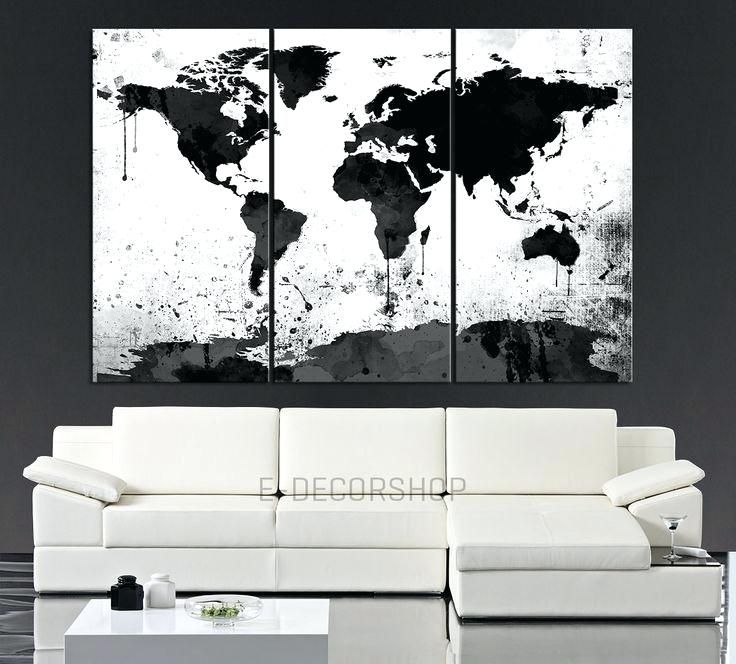 Black And White Wall Black Wall Art Black White Grey - Big Canvas Art Black And White , HD Wallpaper & Backgrounds