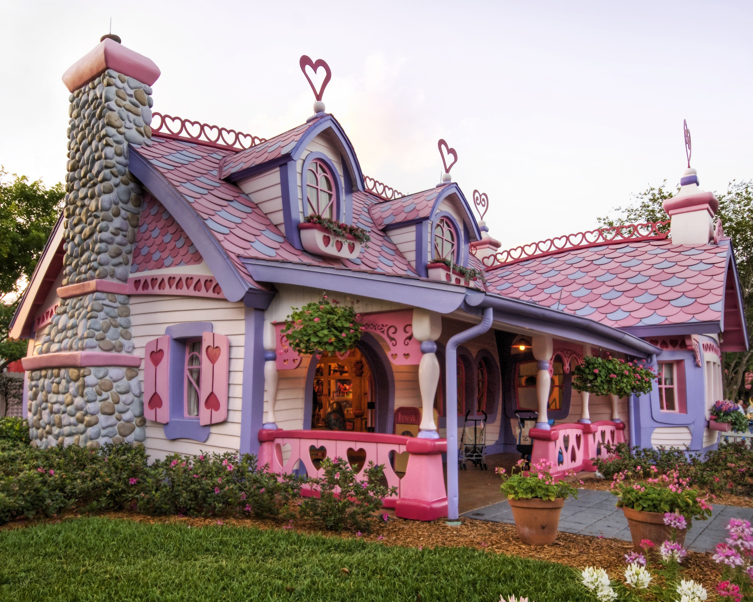 Little Pink House Wallpaper , HD Wallpaper & Backgrounds