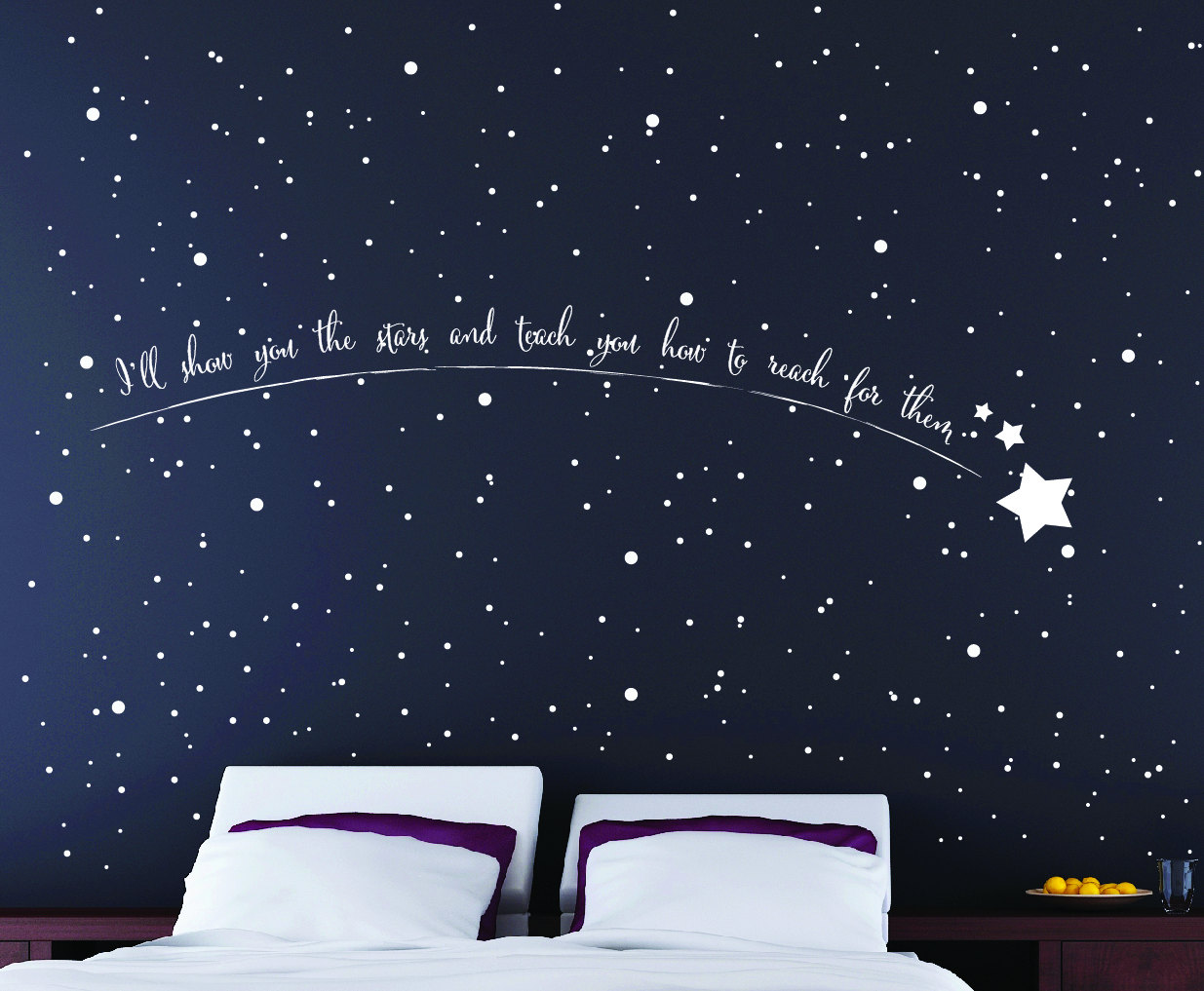 Home / Wall Stickers - Night Sky Wall Stickers , HD Wallpaper & Backgrounds