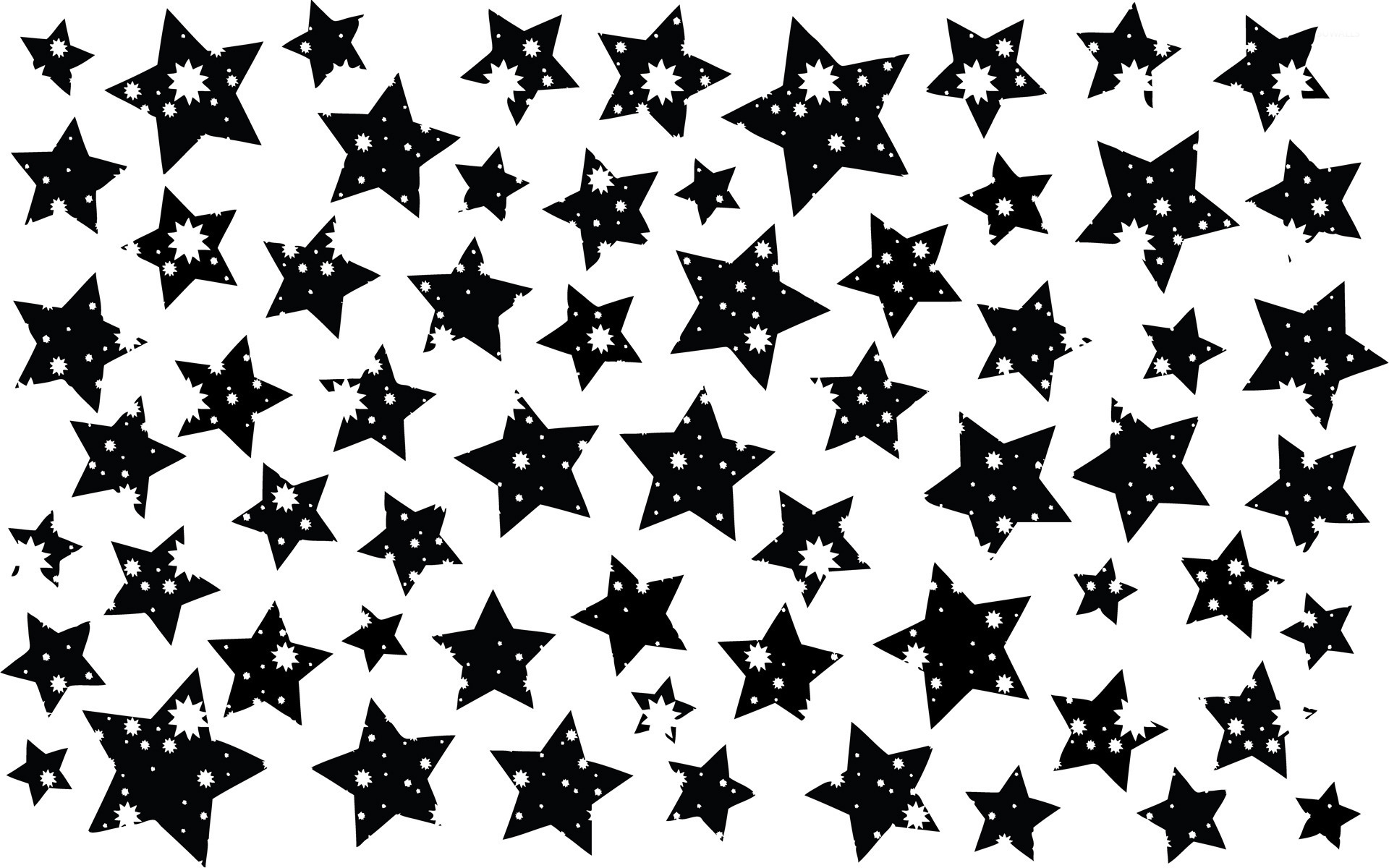 Black And White Stars Wallpaper - Sanders Sides Patton Aesthetic , HD Wallpaper & Backgrounds