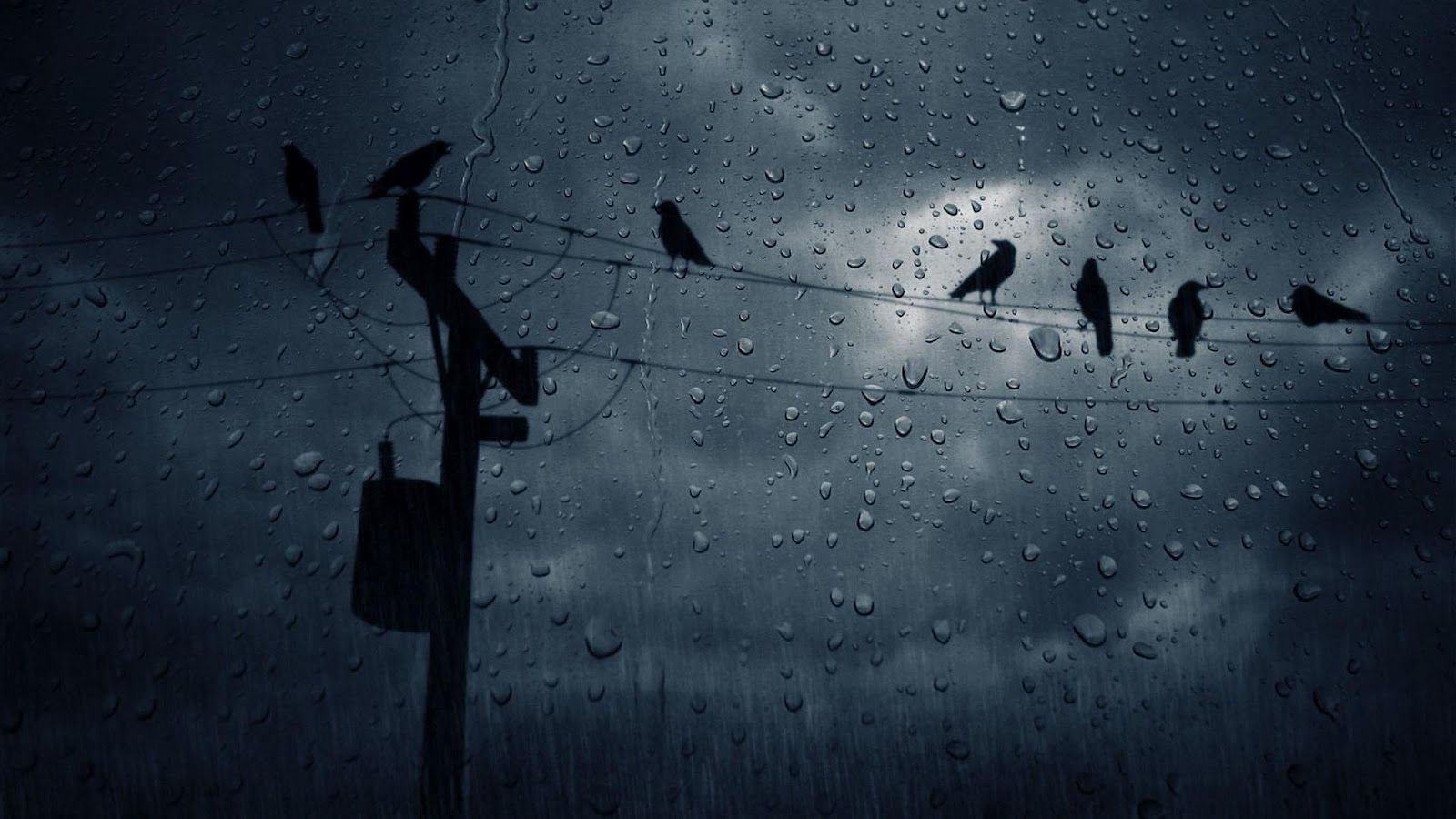 Sad Rain Wallpaper Images - Rain Wallpaper Hd , HD Wallpaper & Backgrounds