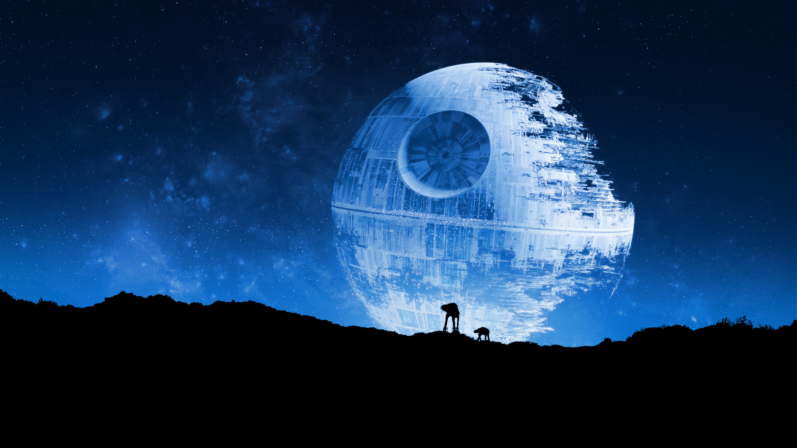 Fan Creationsstar Wars - Star Wars Wallpaper Death Star , HD Wallpaper & Backgrounds