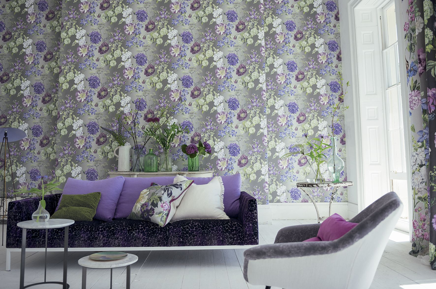 Alexandria Amethyst By Designers Guild - Designers Guild Alexandria Amethyst , HD Wallpaper & Backgrounds