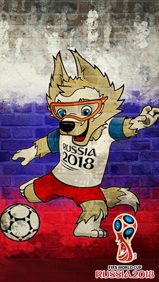 Wallpaper Fifa World Cup 2018 For Iphone X - Mascot World Cup 2018 , HD Wallpaper & Backgrounds