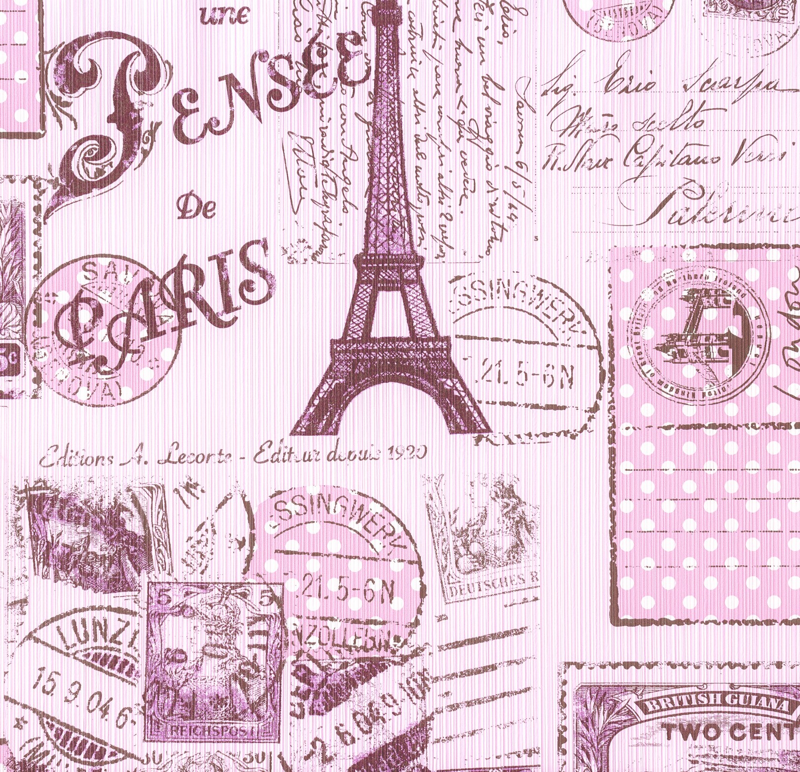 Kids Wallpaper Collage New York London Rose Brown 93630-2 - Paris Wallpaper Iphone For Girl , HD Wallpaper & Backgrounds