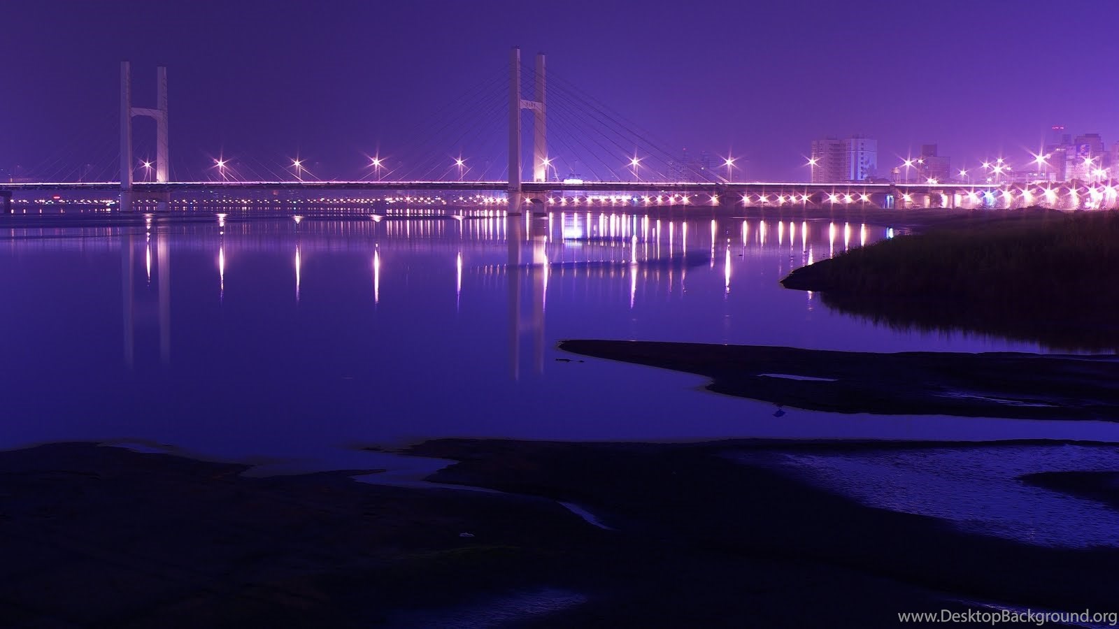 Popular - Lights On A Bridge , HD Wallpaper & Backgrounds