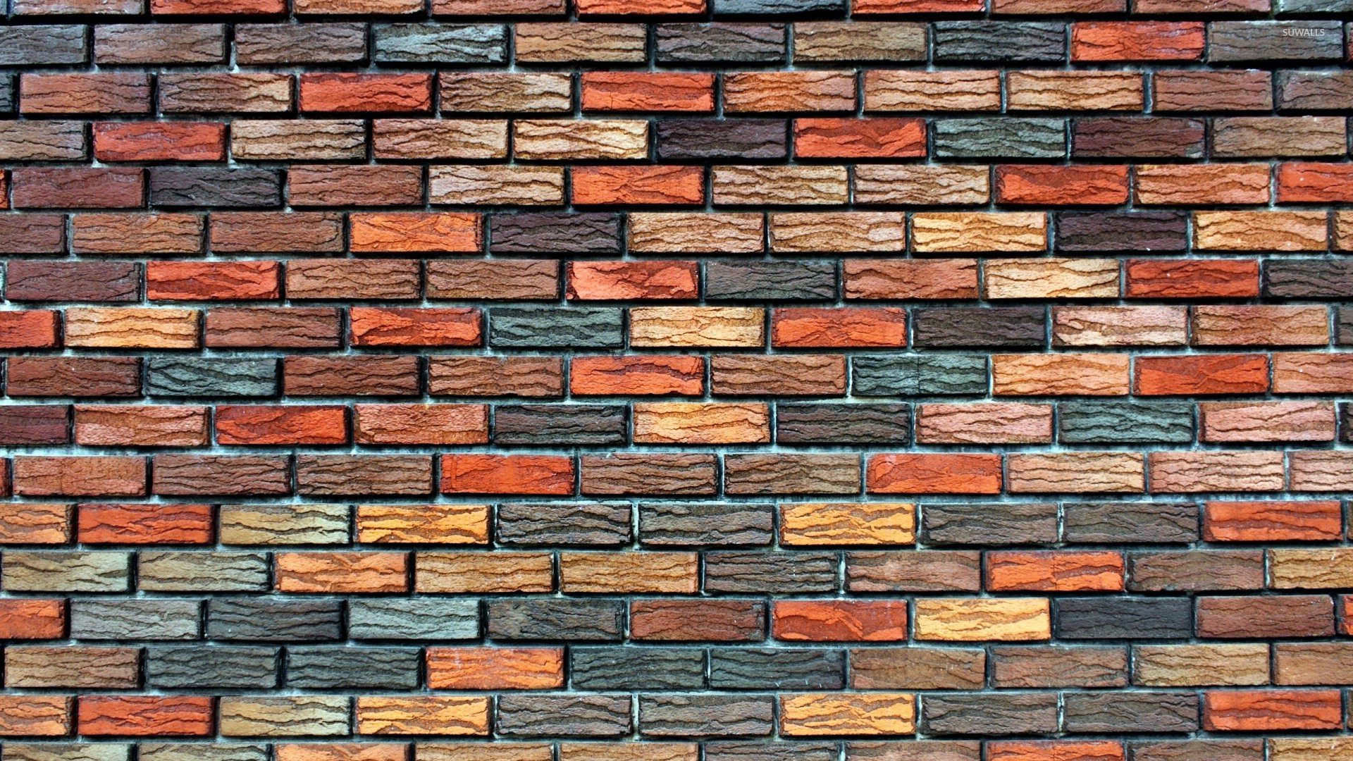 Brick Wall Wallpaper - High Resolution Wall Bricks , HD Wallpaper & Backgrounds