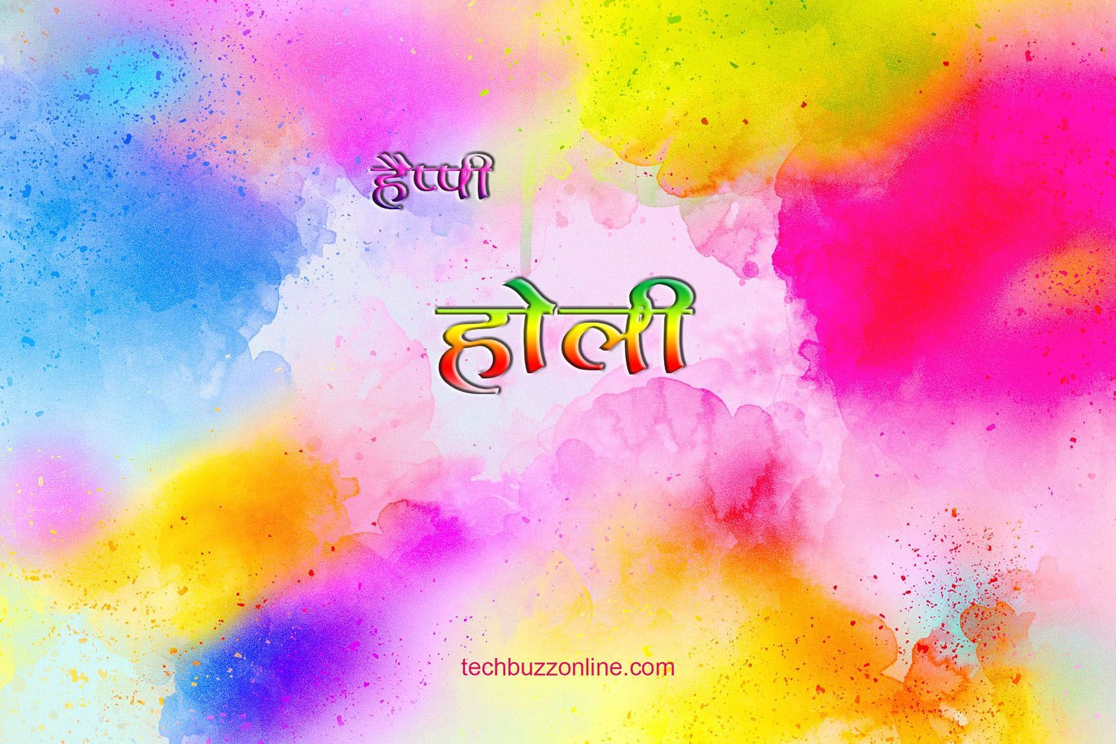 10 Holi Wallpapers With Colors And Fun For Desktop - Colorful Background Free , HD Wallpaper & Backgrounds