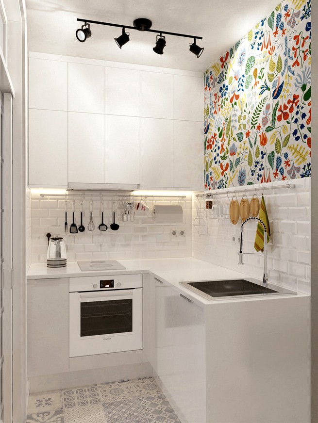 Small Studio Apartment Kitchen Design , HD Wallpaper & Backgrounds