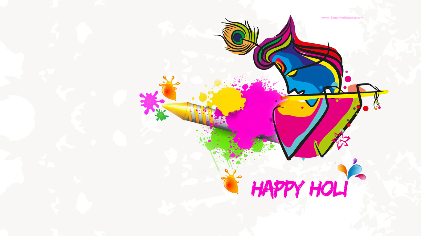 Happy Holi 2016 Hd Wallpaper Free Download - U And Ur Family Happy Holi , HD Wallpaper & Backgrounds