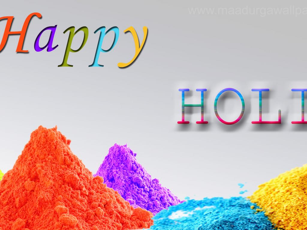 Good Morning Happy Holi , HD Wallpaper & Backgrounds
