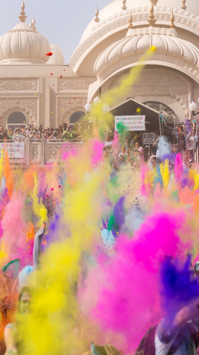 Holika Holi Festival Of Colours, Indian Holiday, Spring, - Holi Festival India , HD Wallpaper & Backgrounds