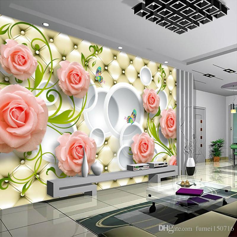 Custom Any Size Photo Wallpaper 3d Wall Decor For Living - 3d Wall Design Painting , HD Wallpaper & Backgrounds