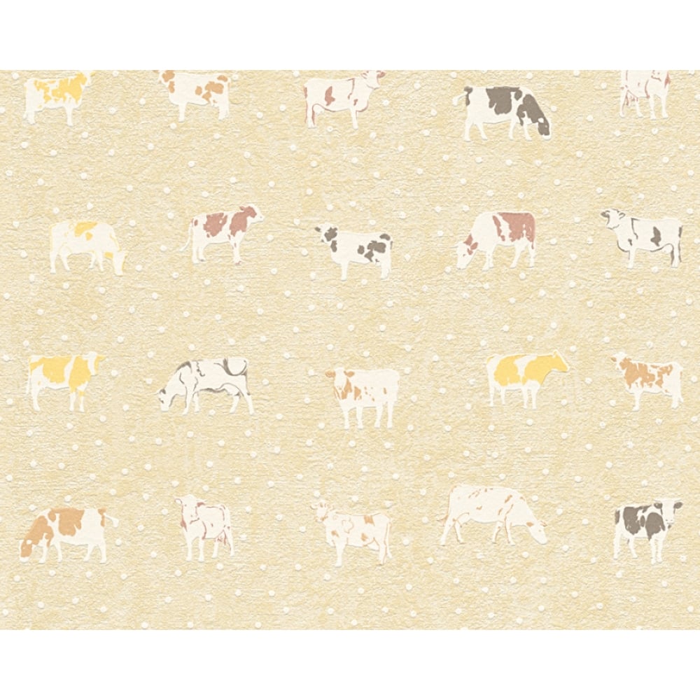 As Creation Cow Pattern Kitchen Wallpaper Polka Dot - Wallpaper , HD Wallpaper & Backgrounds