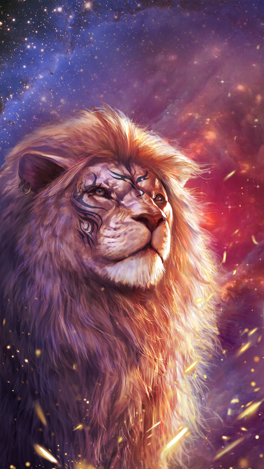 Lion Wallpaper Iphone X , HD Wallpaper & Backgrounds