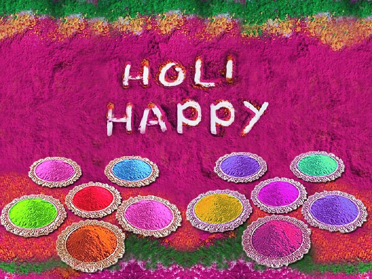 Holi Wallpaper Free Download - Happy Holi Images 2019 , HD Wallpaper & Backgrounds