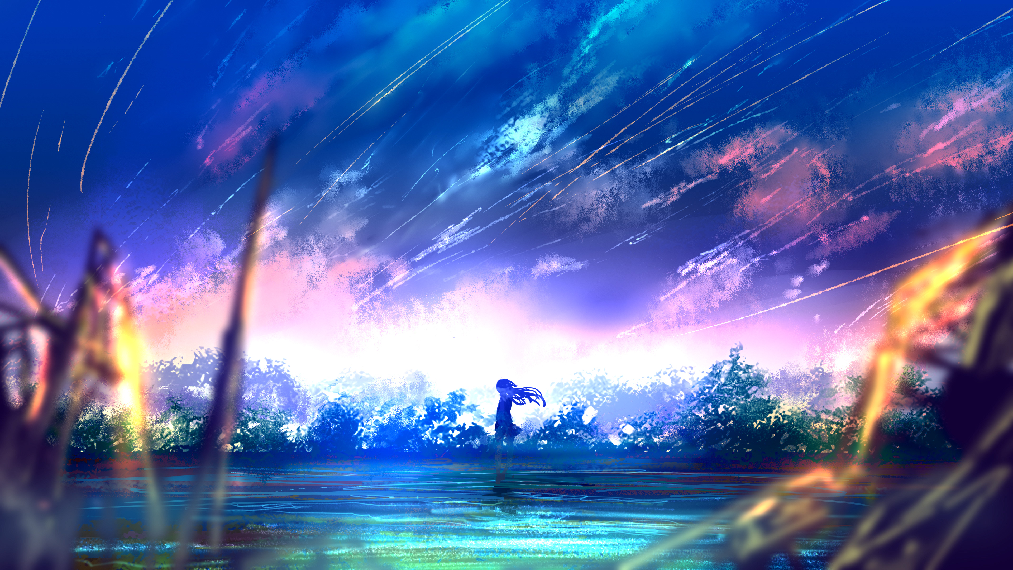 Wallpaper Anime Scenery Wallpaper For Laptop 155444 Hd