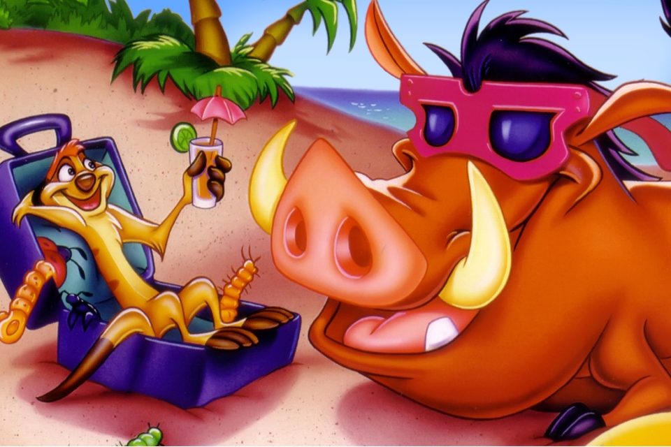 Timon And Pumbaa Party , HD Wallpaper & Backgrounds