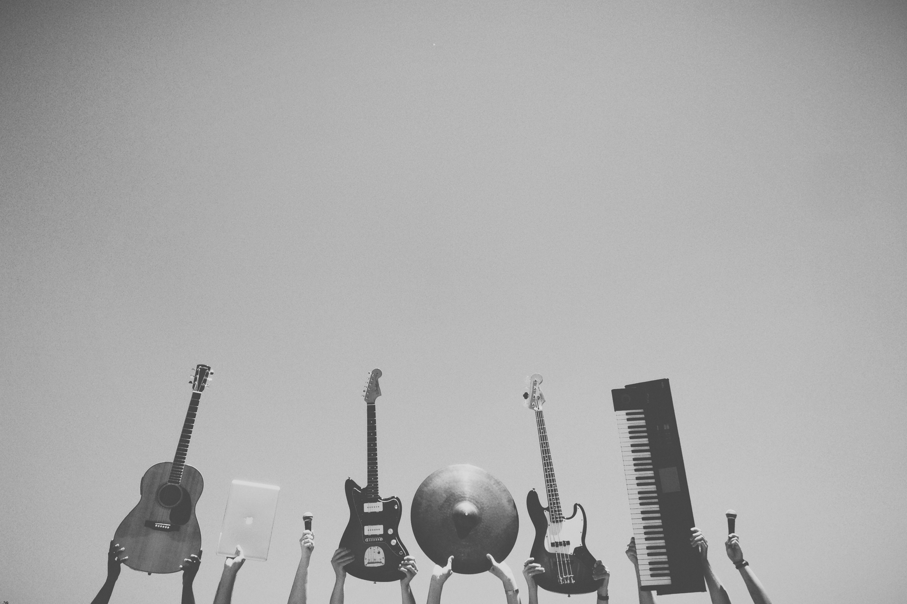 Music Photos - Band Instruments Photography , HD Wallpaper & Backgrounds