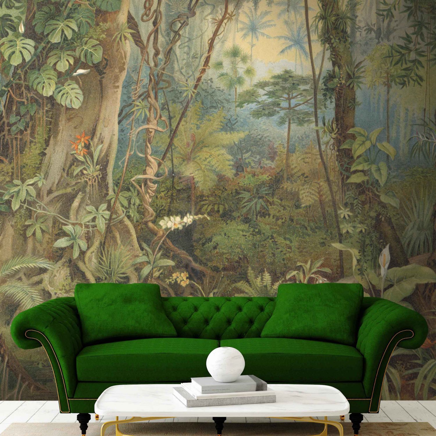 Woodchip & Magnolia's Latest Wallpaper Collections - Jungle Wallpaper Mural , HD Wallpaper & Backgrounds