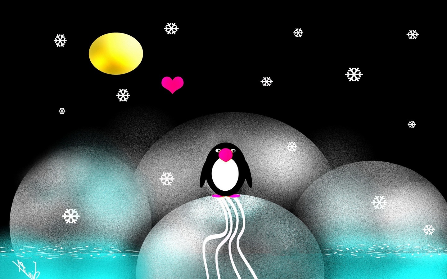 Animated Moving Wallpapers For Mobile Free Download - Penguin , HD Wallpaper & Backgrounds