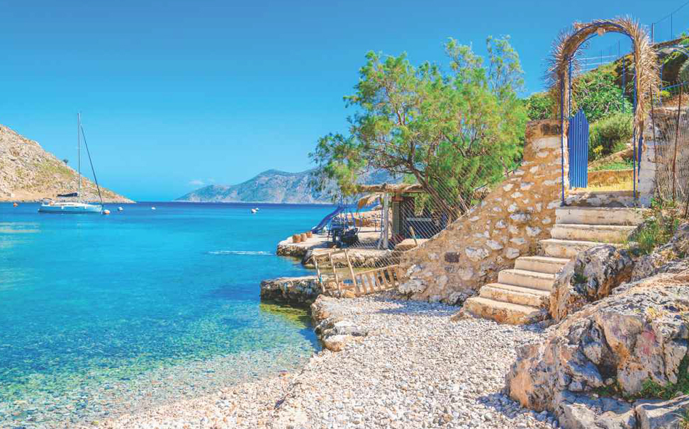 Sandy Beach Greece Island Kalymnos, Greece Wallpaper - Kalymnos Greece , HD Wallpaper & Backgrounds