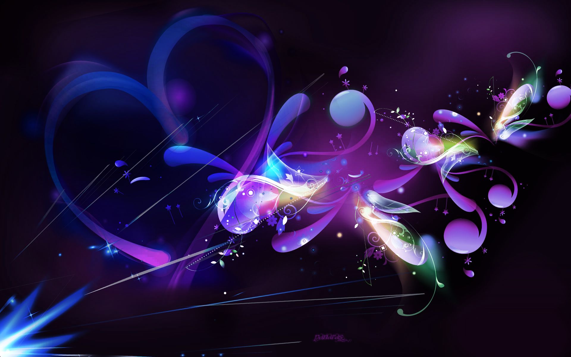 Free Pretty Wallpapers For Desktop Pinterest - Purple Butterfly Desktop Background , HD Wallpaper & Backgrounds