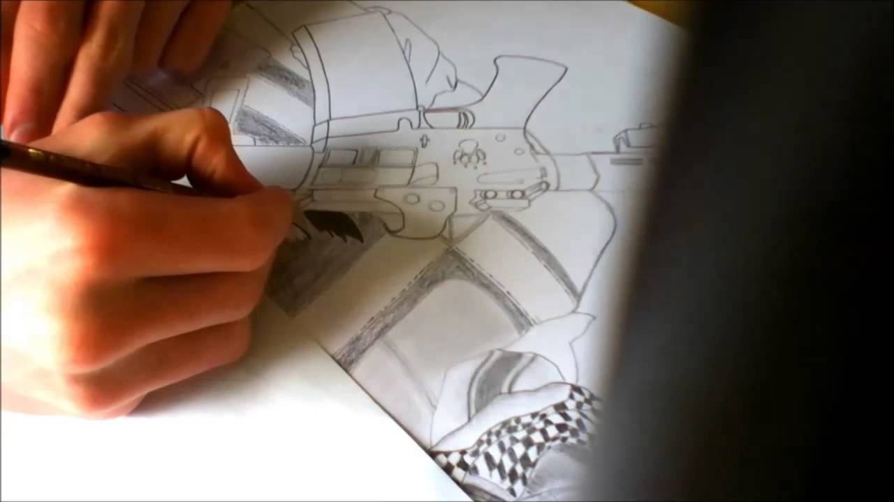 Bf 3 Wallpaper Speed Painting - Sketch , HD Wallpaper & Backgrounds