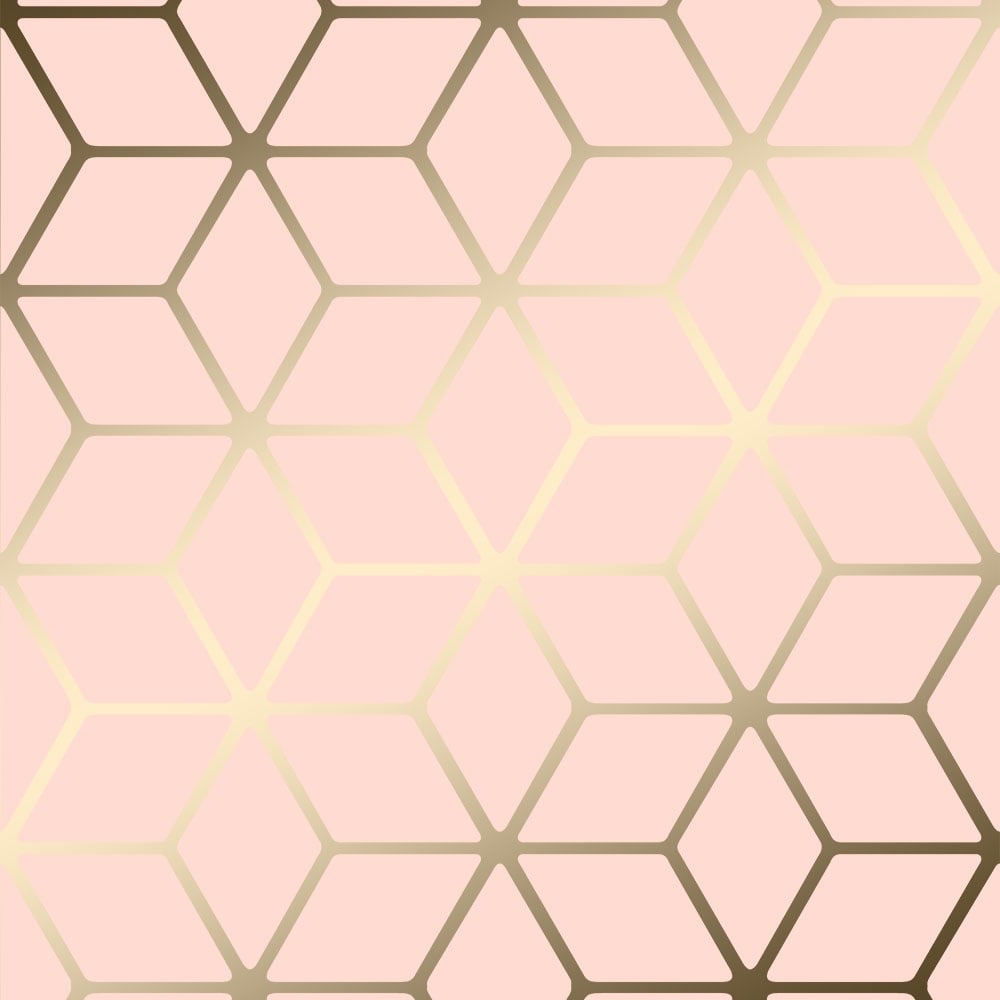 Cubic Shimmer Metallic Wallpaper Soft Pink Gold - Mitchell Park Horticultural Conservatory , HD Wallpaper & Backgrounds
