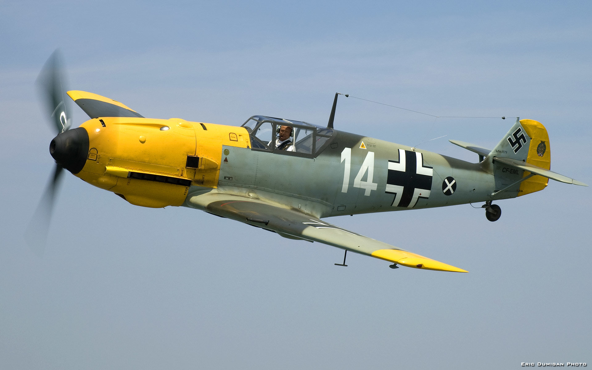 High Resolution Messerschmitt Bf 109 Hd Wallpaper Id - World War 2 Luftwaffe Planes , HD Wallpaper & Backgrounds