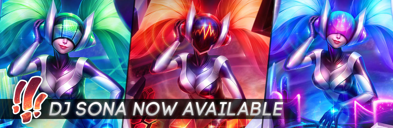 Dj Sona, Our Latest Ultimate Tier Skin, Is Now Available - Dj Sona All Forms , HD Wallpaper & Backgrounds