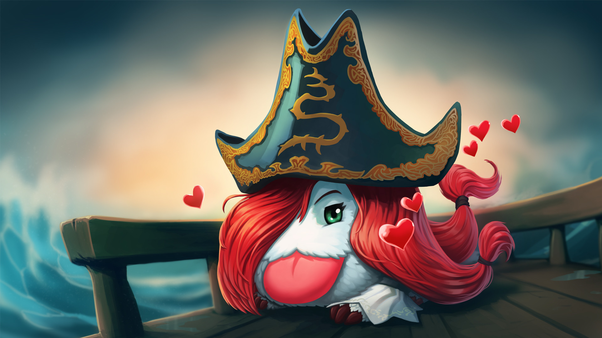 League Of Legends, Lux, Sona, Caitlyn, Katarina, Miss - Lol Miss Fortune Poro , HD Wallpaper & Backgrounds