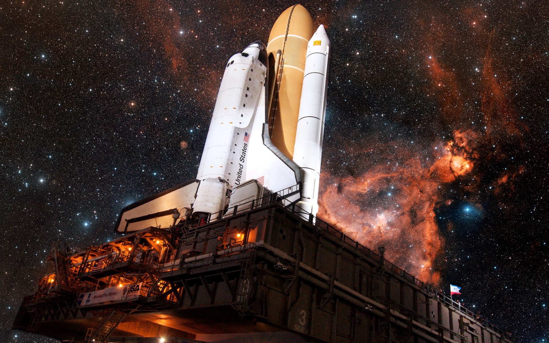 Nasa Space Shuttle Launch Pad Hd Wallpaper - Space Shuttle , HD Wallpaper & Backgrounds