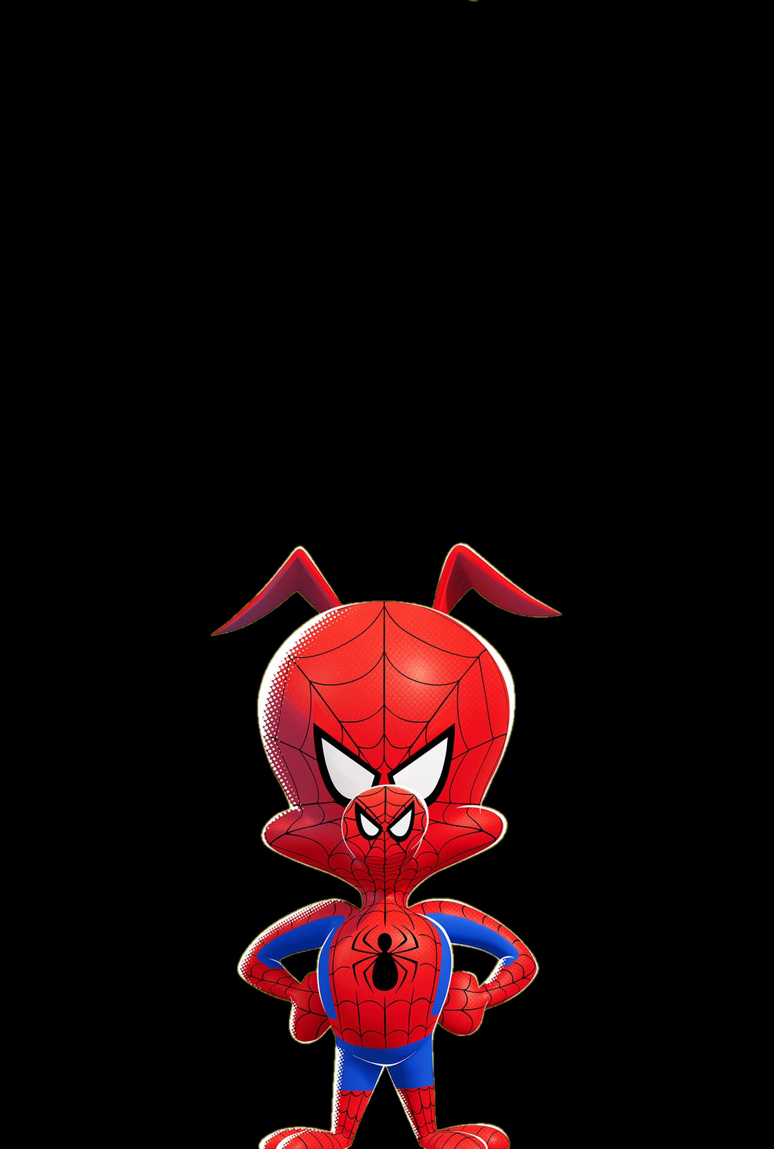 Amoledbackgrounds - Spider Ham Iphone , HD Wallpaper & Backgrounds