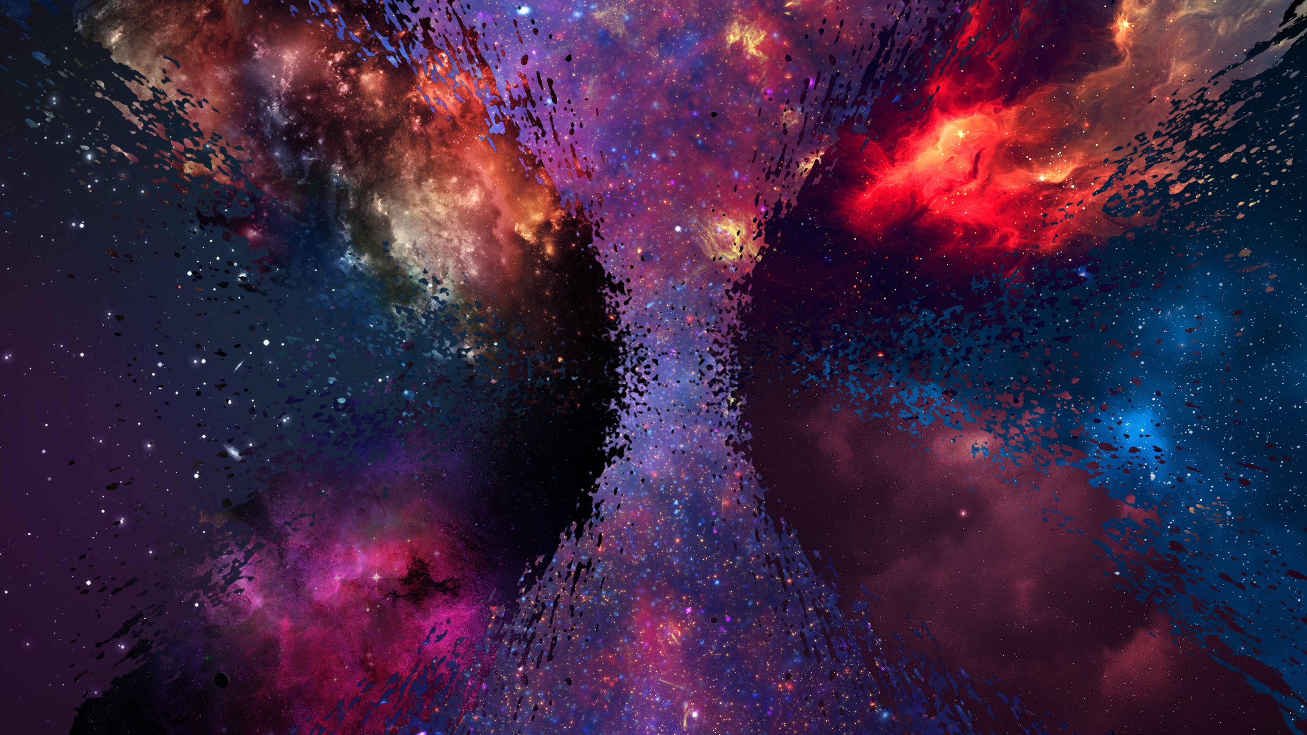 #nova, #spray, #galaxy, #shattered, #space, # , HD Wallpaper & Backgrounds