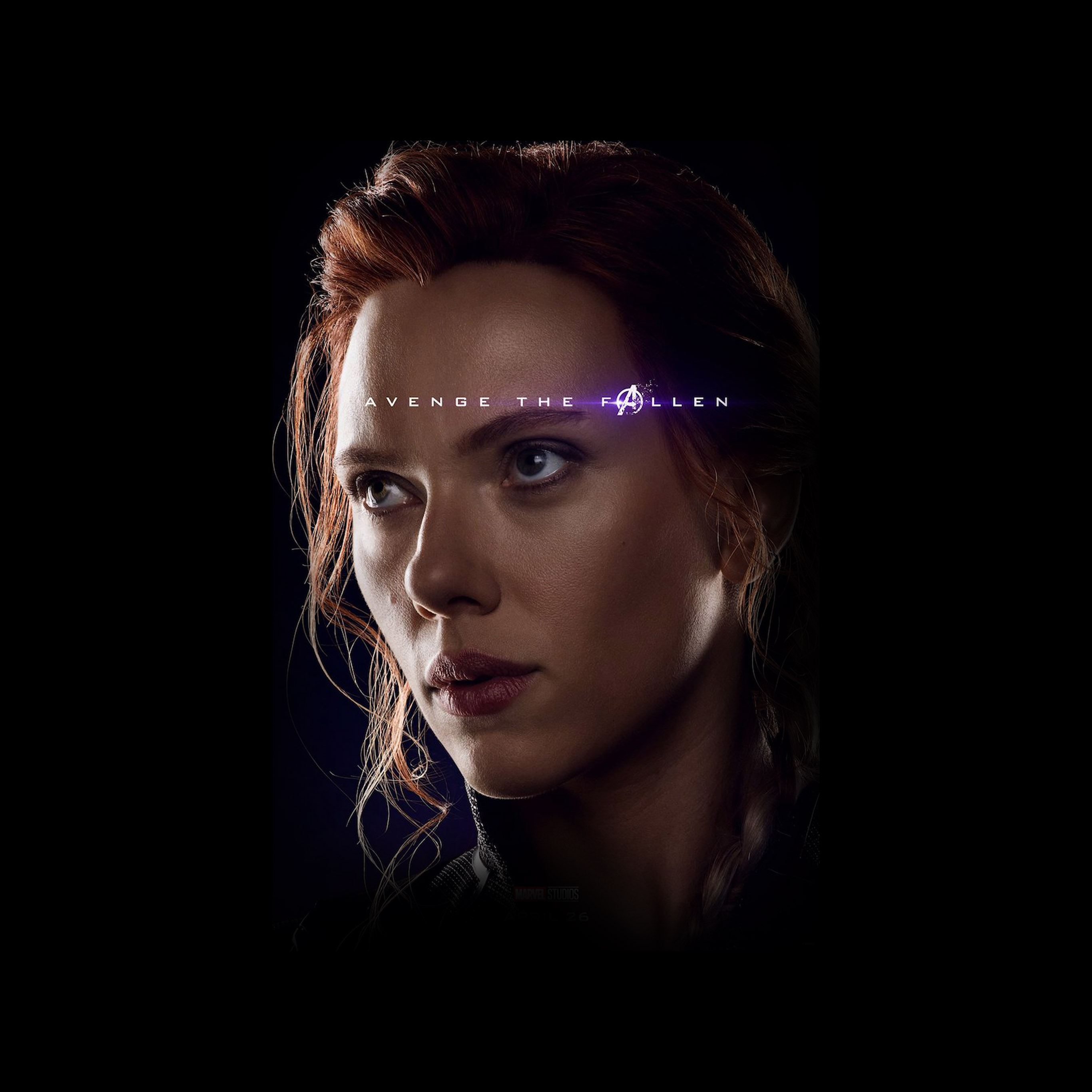 Large - Scarlett Johansson Avengers Endgame , HD Wallpaper & Backgrounds