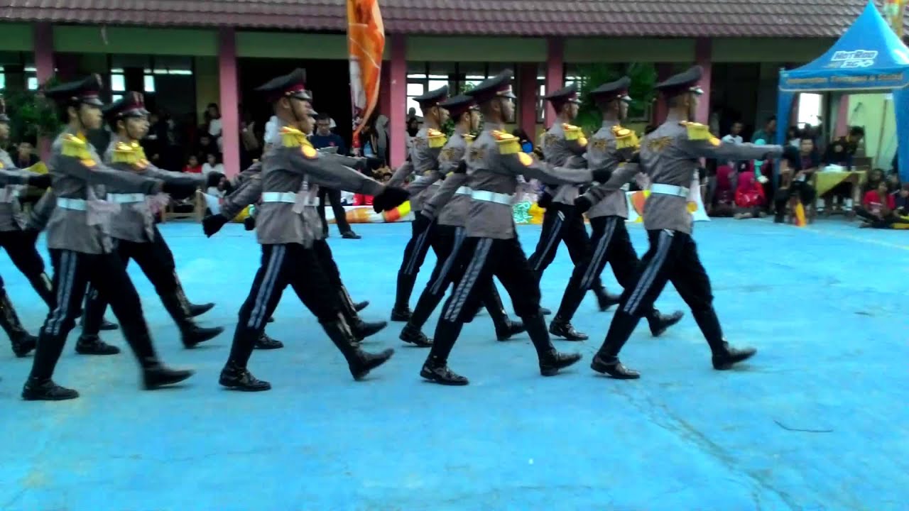 Paskibra Sman 1 Pamanukan Lbb Jangkar - Marching , HD Wallpaper & Backgrounds