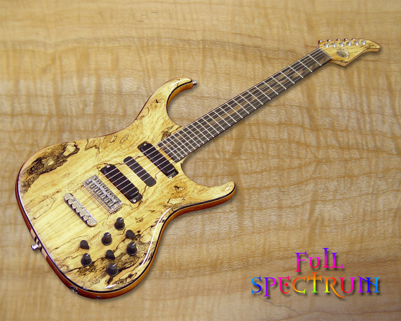 1992 Fender Stratocaster 1992 Fender Stratocaster 1959 - Spalted Maple Veneer Guitar , HD Wallpaper & Backgrounds
