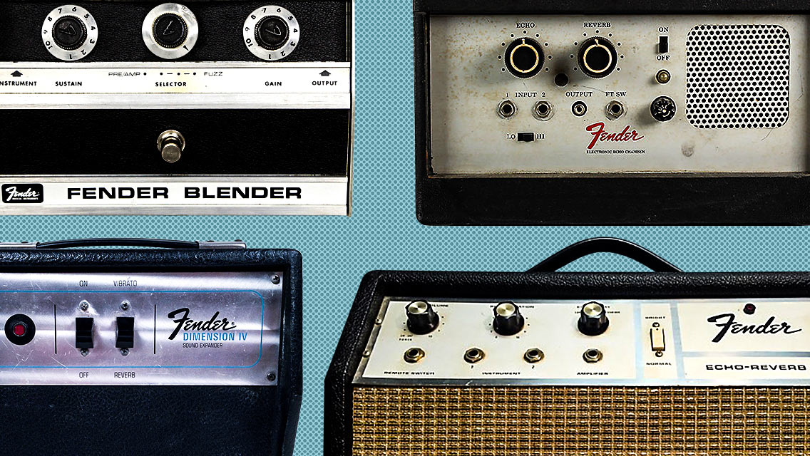 Vintage Fender Effects From The 1950s-1980s - Vintage Fender Effects , HD Wallpaper & Backgrounds