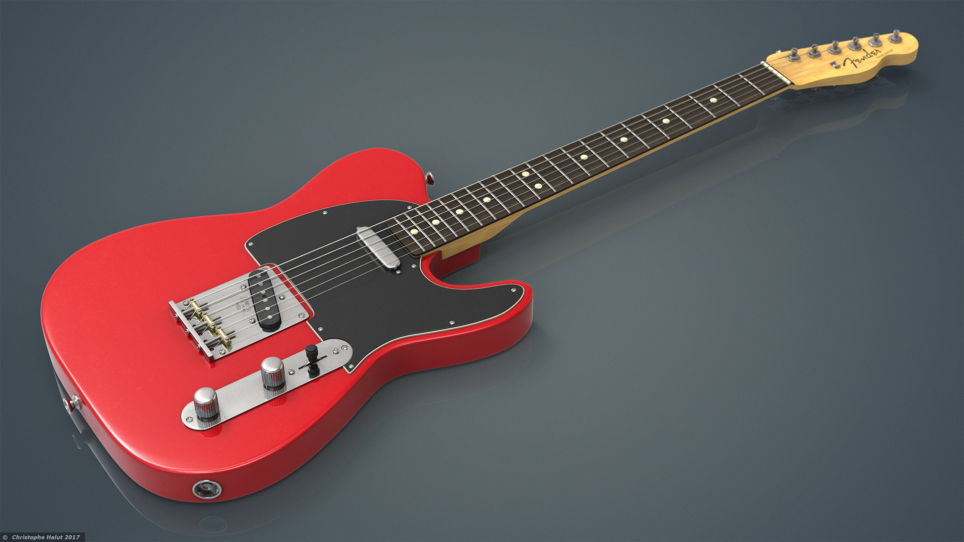 Fender Telecaster - Telecaster 3ds Max , HD Wallpaper & Backgrounds