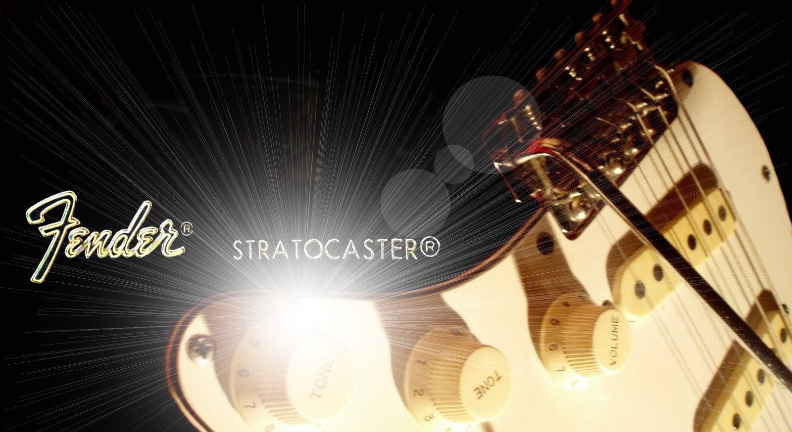 White And Black Fender Stratocaster, Guitar, Fender - Fender Stratocaster Desktop Background , HD Wallpaper & Backgrounds
