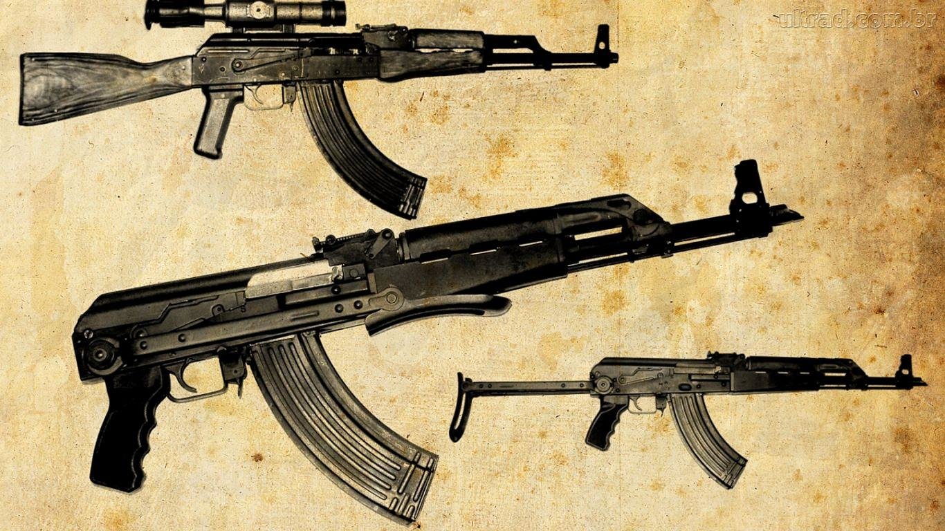 Awesome Assault Rifle Free Background Id - Rifle , HD Wallpaper & Backgrounds