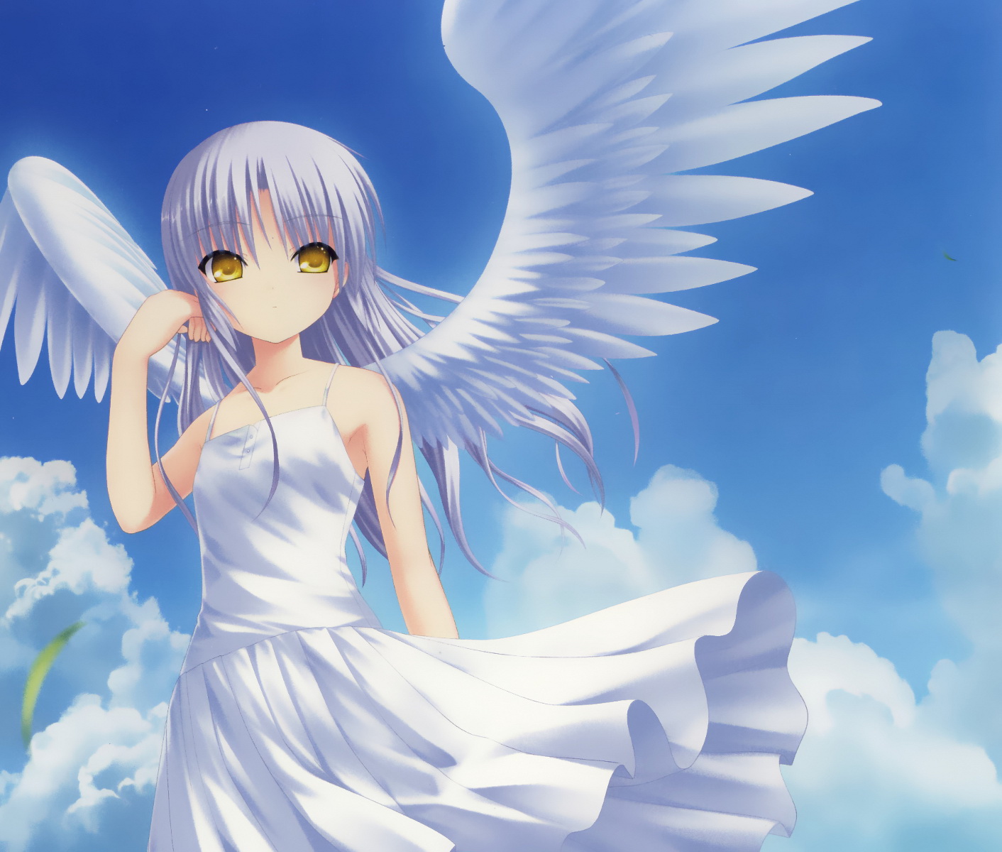 Angel Beats Kanade Angel , HD Wallpaper & Backgrounds