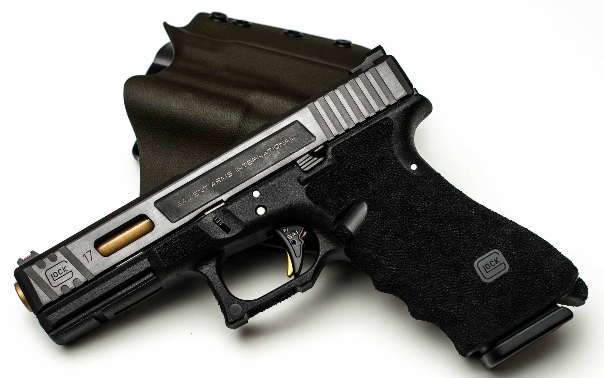 Salient Arms Pistol Backgrounds On Wallpapers Vista - Glock 17 , HD Wallpaper & Backgrounds