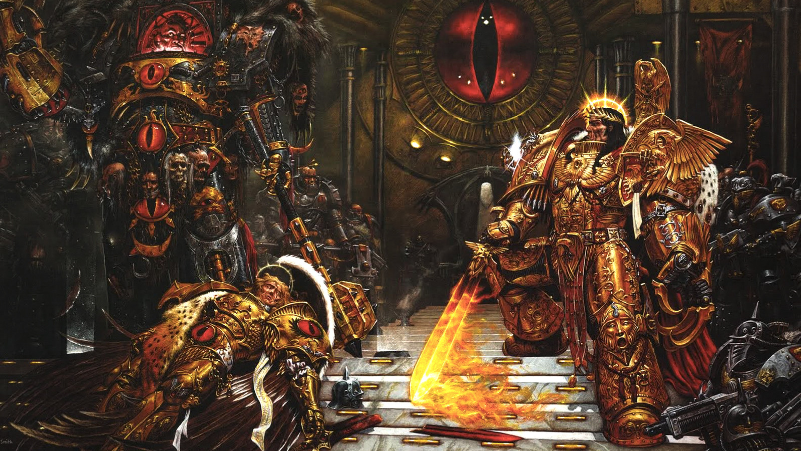 I Was There The Day Horus Slew The Emperor - Horus Heresy , HD Wallpaper & Backgrounds
